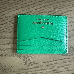 Kate Spade Emerald Green Card Holder